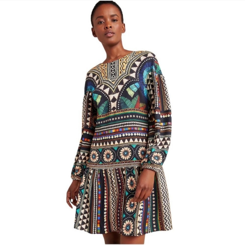 Farm Rio Carlotta Tunic Dress